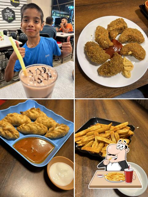 French fries at The Momos Nation