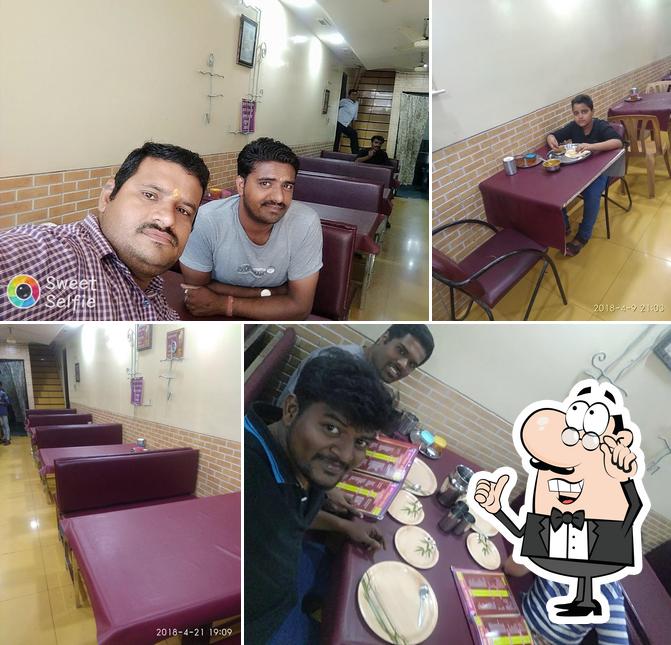 The interior of Vijay Bhoj