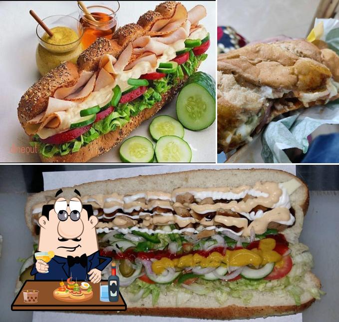 Order a sandwich at Subway Amrapali Cyrstal Homes