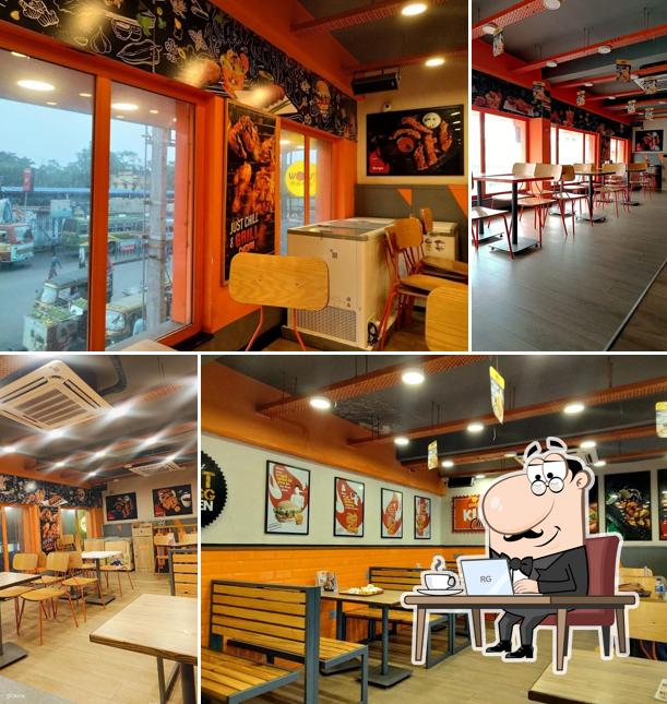 The interior of Wow! Momo