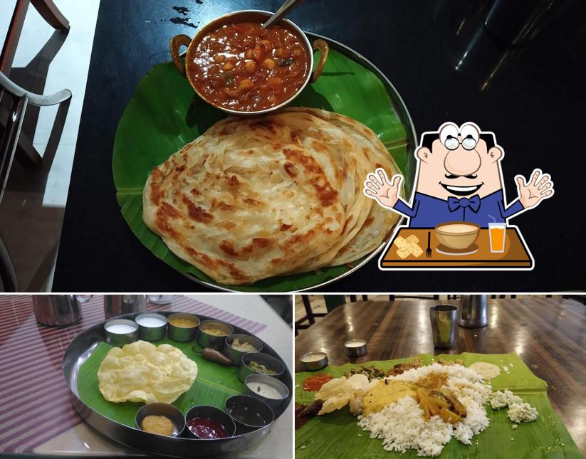 Meals at Arya Bhavan