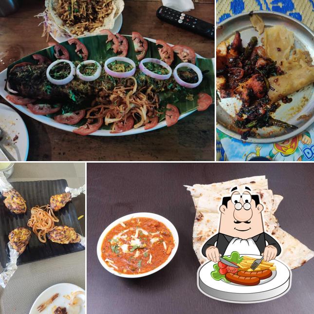 Food at Bluemoon Elite Sports Bar and Family Restaurant