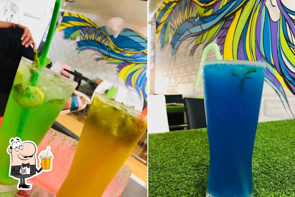 Enjoy a beverage at DietOmania