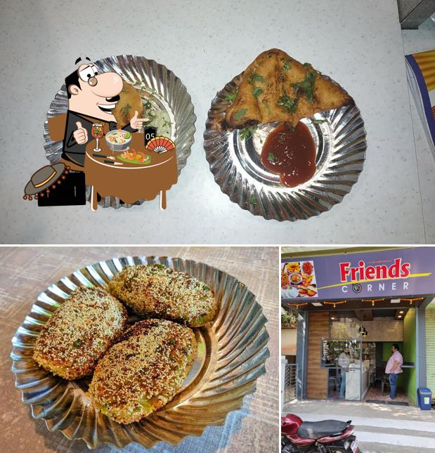 Check out the photo displaying food and exterior at FRIENDS CORNER