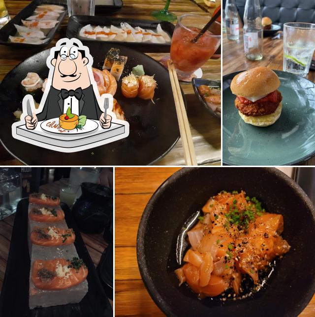 Comida em KANPAI BLUE