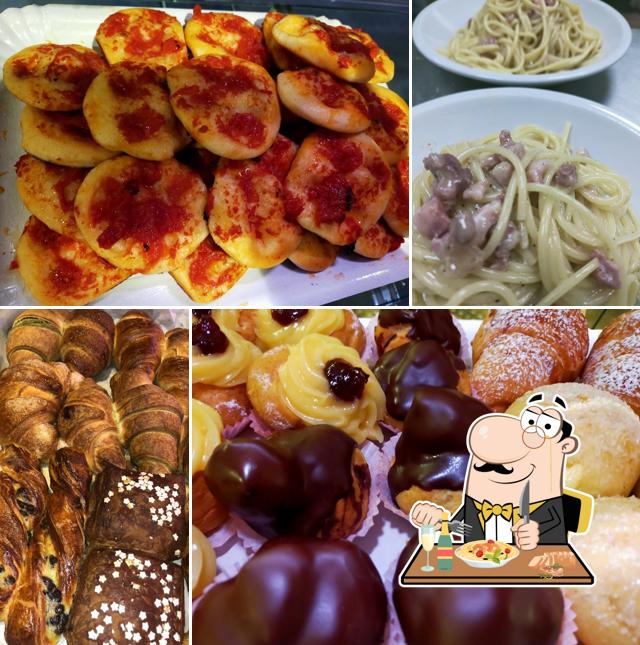 Cibo al Gran Caffè Mosca