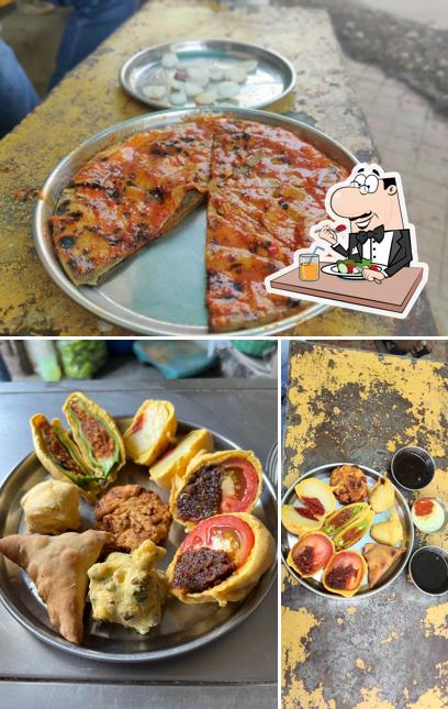 Food at Dayalji Bhai Bhajiyawala,gondal