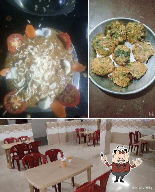 The restaurant's food and interior