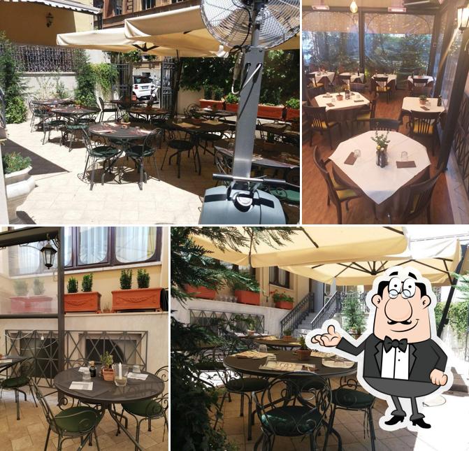 Gli interni di Il Cortile - Cocktail Bar & Bistrò - Pizza Gourmet
