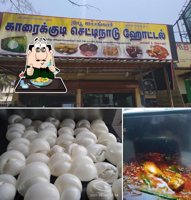 Food at KARAIKKUDI CHETTINADU HOTEL