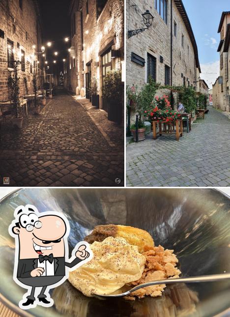 Locanda Imperfetta si caratterizza per la esterno e cibo