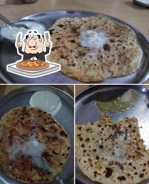 Try out pizza at Punjabi Dhabha (P.D.)