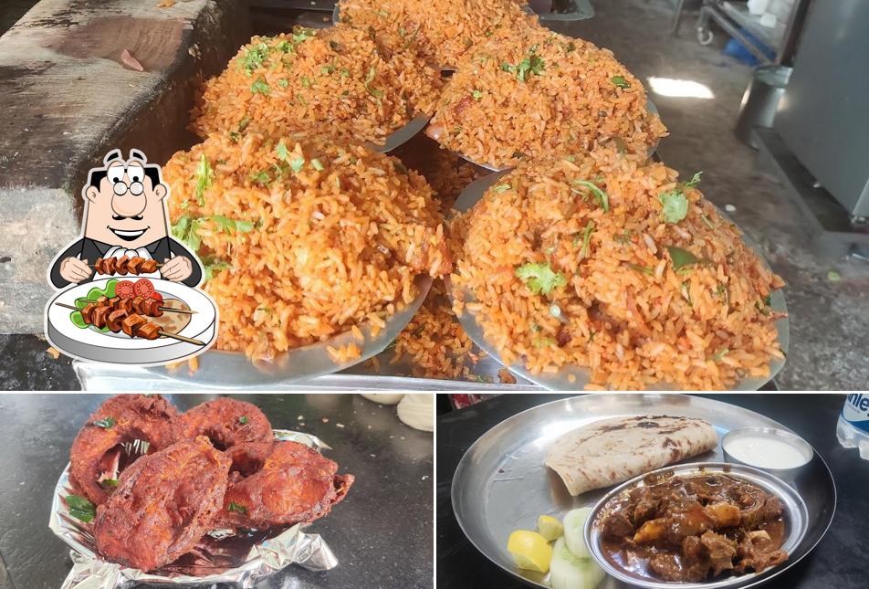Meals at Rajarajeshwari Hotel