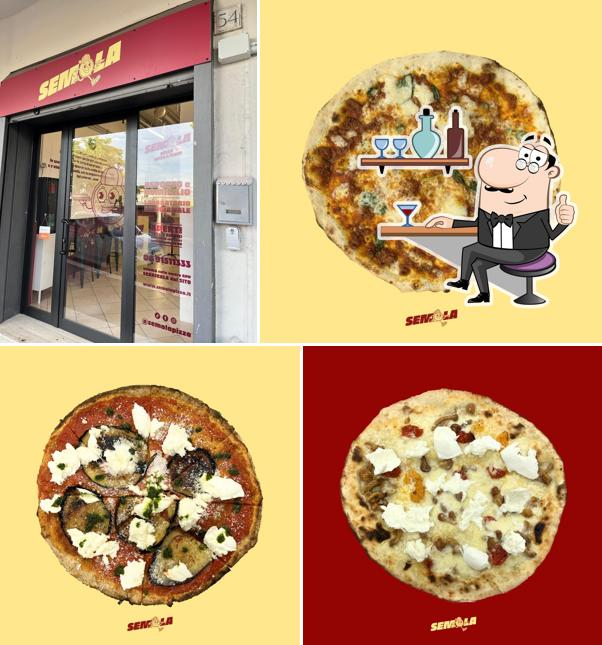 Gli interni di Semola Pizza a domicilio