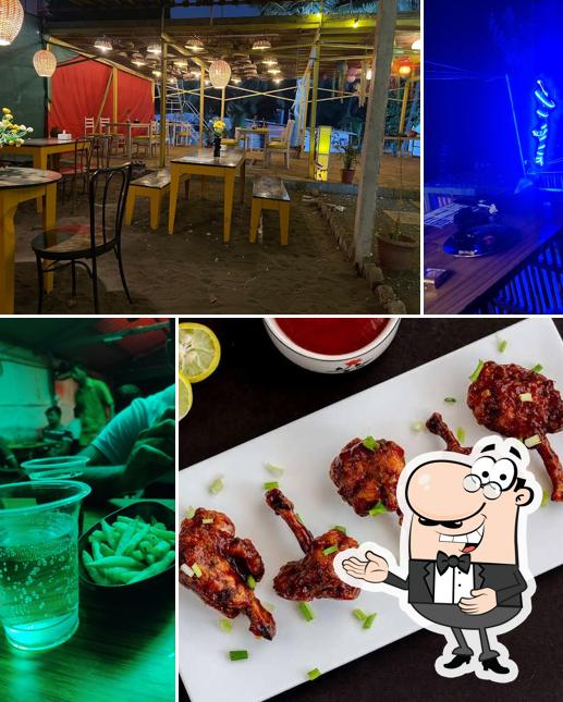The upper deck restaurant
