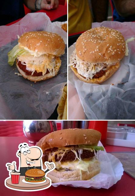 Order a burger at Tims Burger