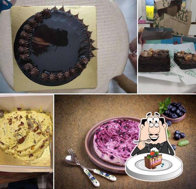 Chocolate cake at TrueCakes - Fresh Eggless Cakes