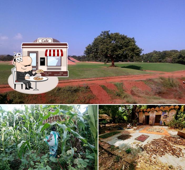 The exterior of Solitude Farm of Auroville