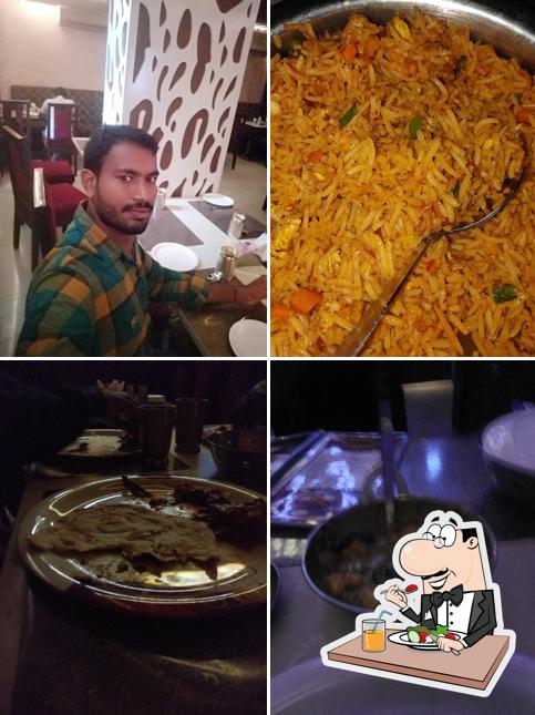 Food at Real Deepak Punjabi Dhaba.. Seetammdhara tpt colony