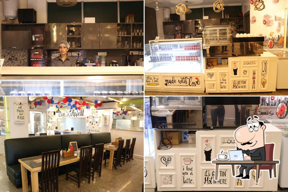 Check out how nick's cafe looks inside