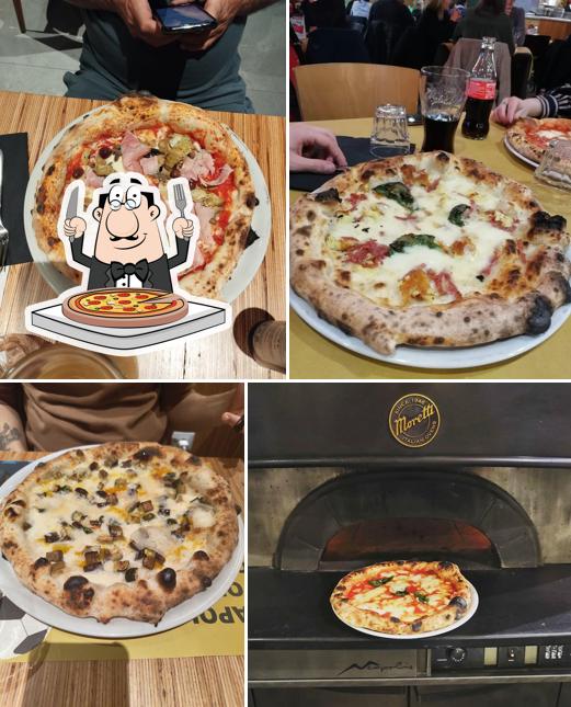 A Fratelli La Bufala, puoi provare una bella pizza