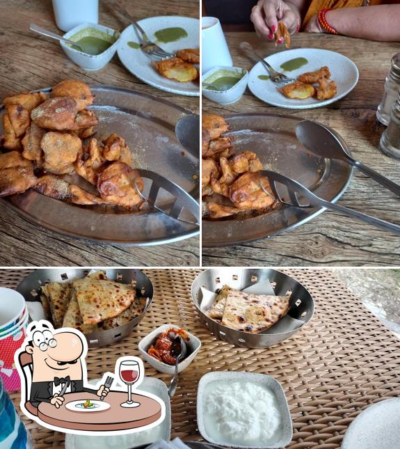 Food at Machan The River Side Fiesta - Restaurant & Camps
