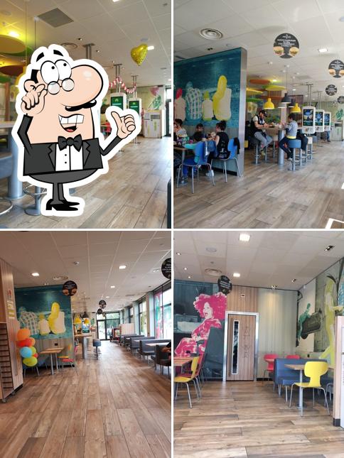 Dai un'occhiata agli interni di McDonald's Collegno Corso Francia