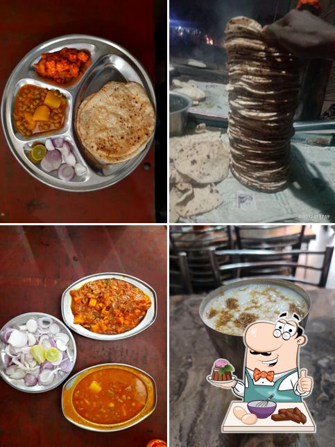 Bangali Vaishnu dhaba offers a variety of desserts