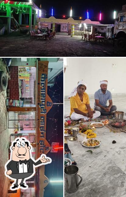 The interior of Kailashpuri Hotel and restaurant