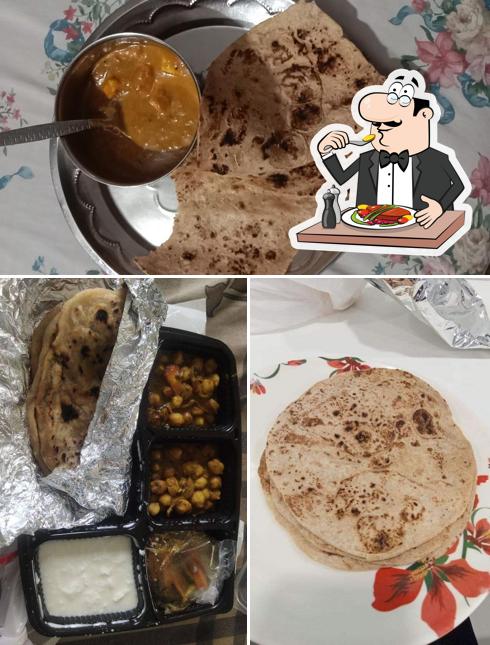 Chocolate mousse at Kamal Vaishno Dhaba