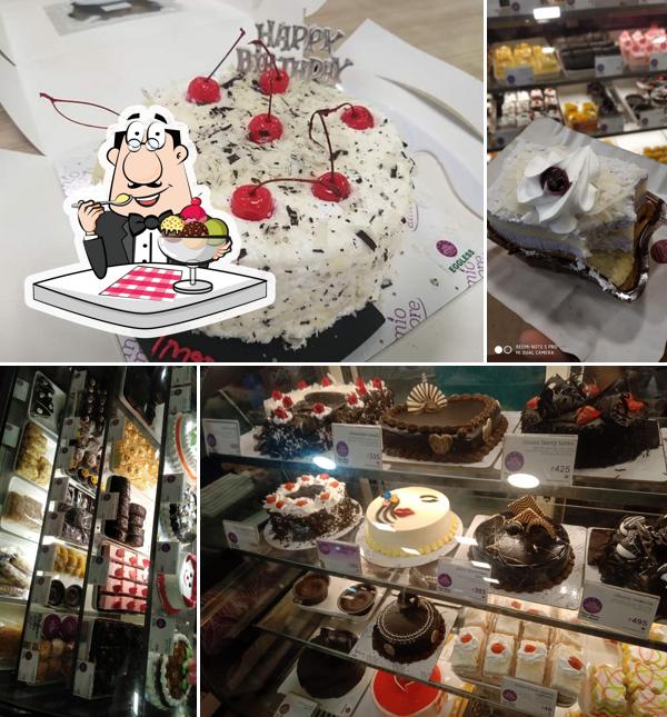 Mio Amore - The Cake Shop serves a selection of sweet dishes