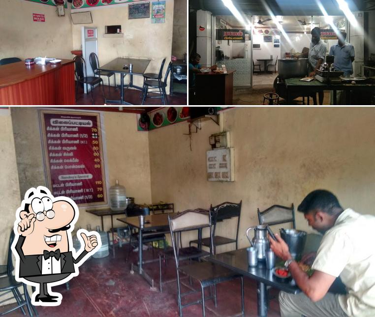 The interior of Royal Briyani