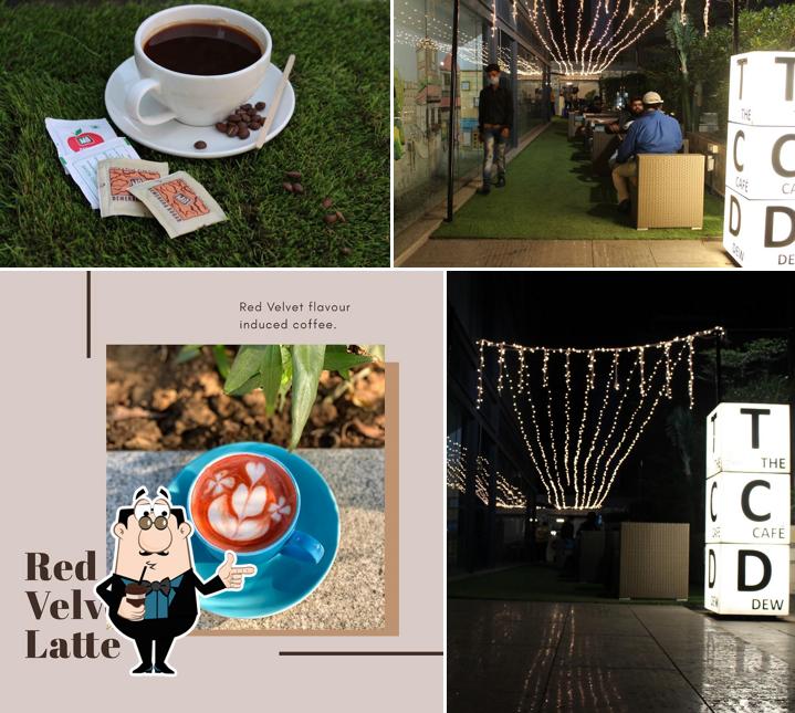 The Cafe Dew provides a selection of beverages