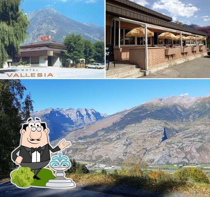 Gli esterni di Restaurant Vallesia Turtmann