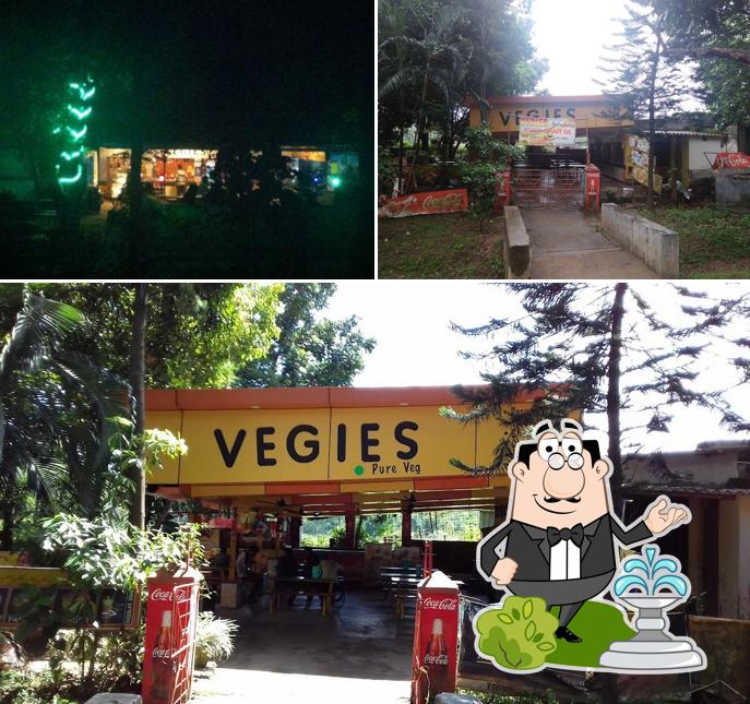 Check out how Vegies restaurant looks outside