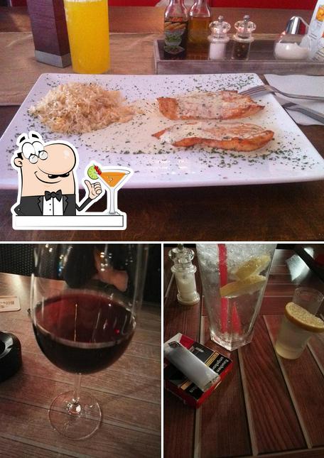 Prenez une boisson du menu