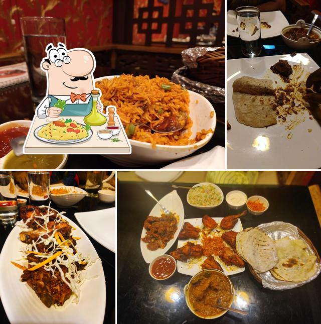 Food at Samurai Restaurant