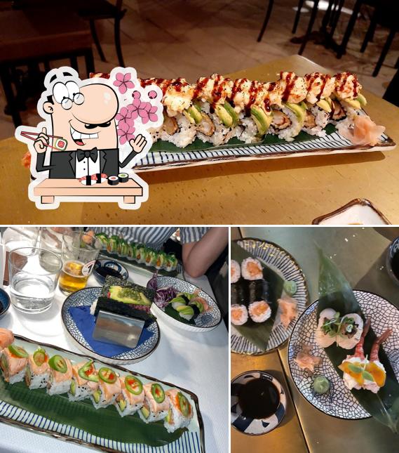 A Sushina, puoi degustare il sushi