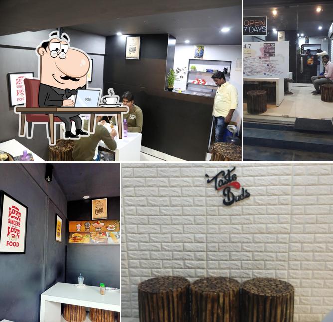 The interior of Taste Buds