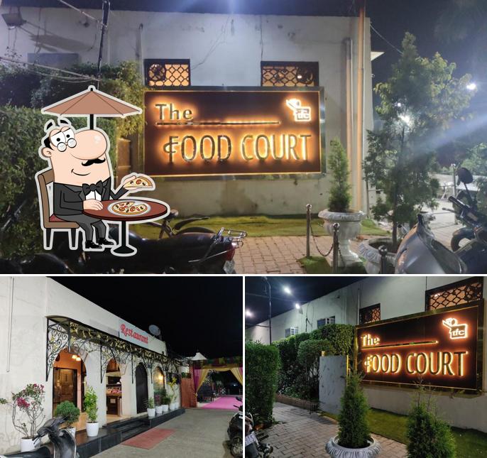 The exterior of The Food Court