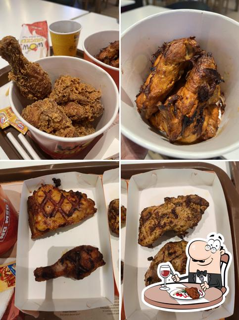 Wow Chicken provides meat dishes