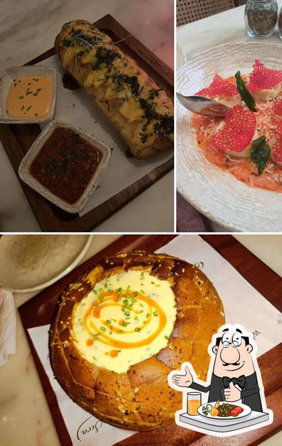 Food at Que Sera Sera Restaurant & Bar