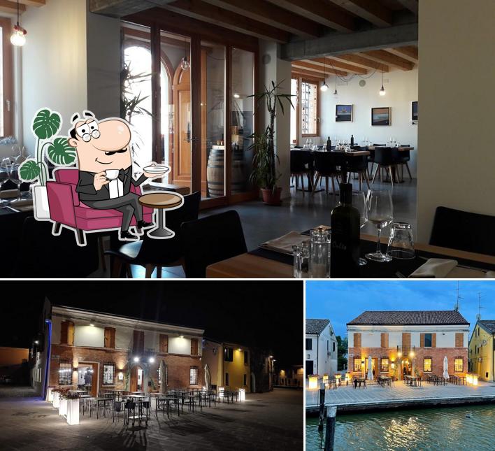 Gli interni di La Locanda del Delta