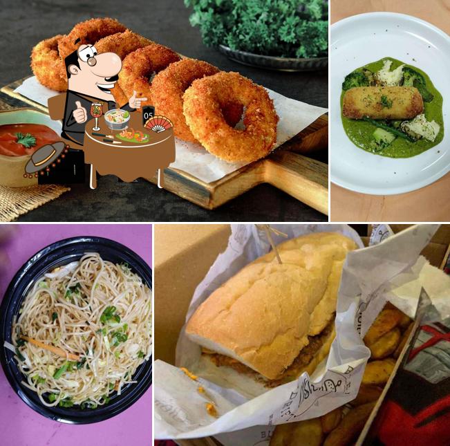 Food at Burger Drift