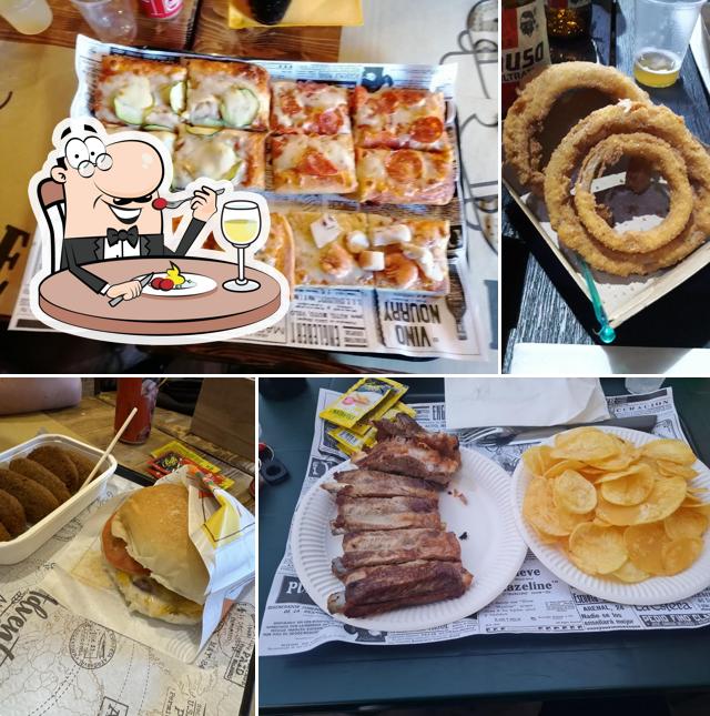 Platti al Da Peppe Burgers & Pizza