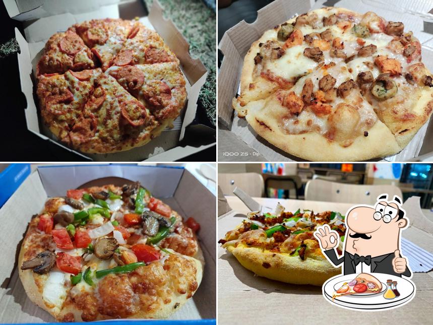 At Domino's Pizza Nadia, Krishna Nagar, you can enjoy pizza
