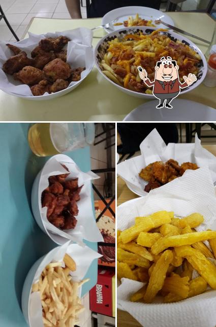 Platos en Frango Frito & Pizzaria