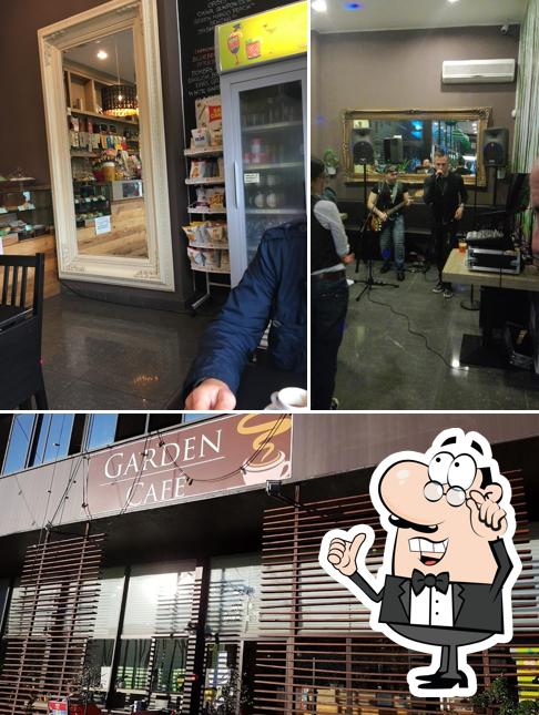 Gli interni di Garden Cafè Bar