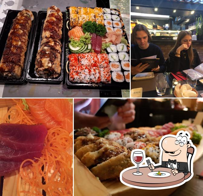Nourriture à Japans restaurant Esaki Sushi Antwerpen
