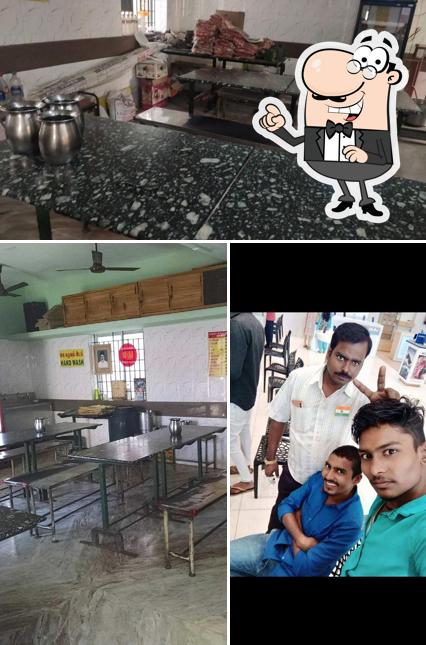 This is the picture depicting interior and exterior at Ajmeer Briyani Hotel